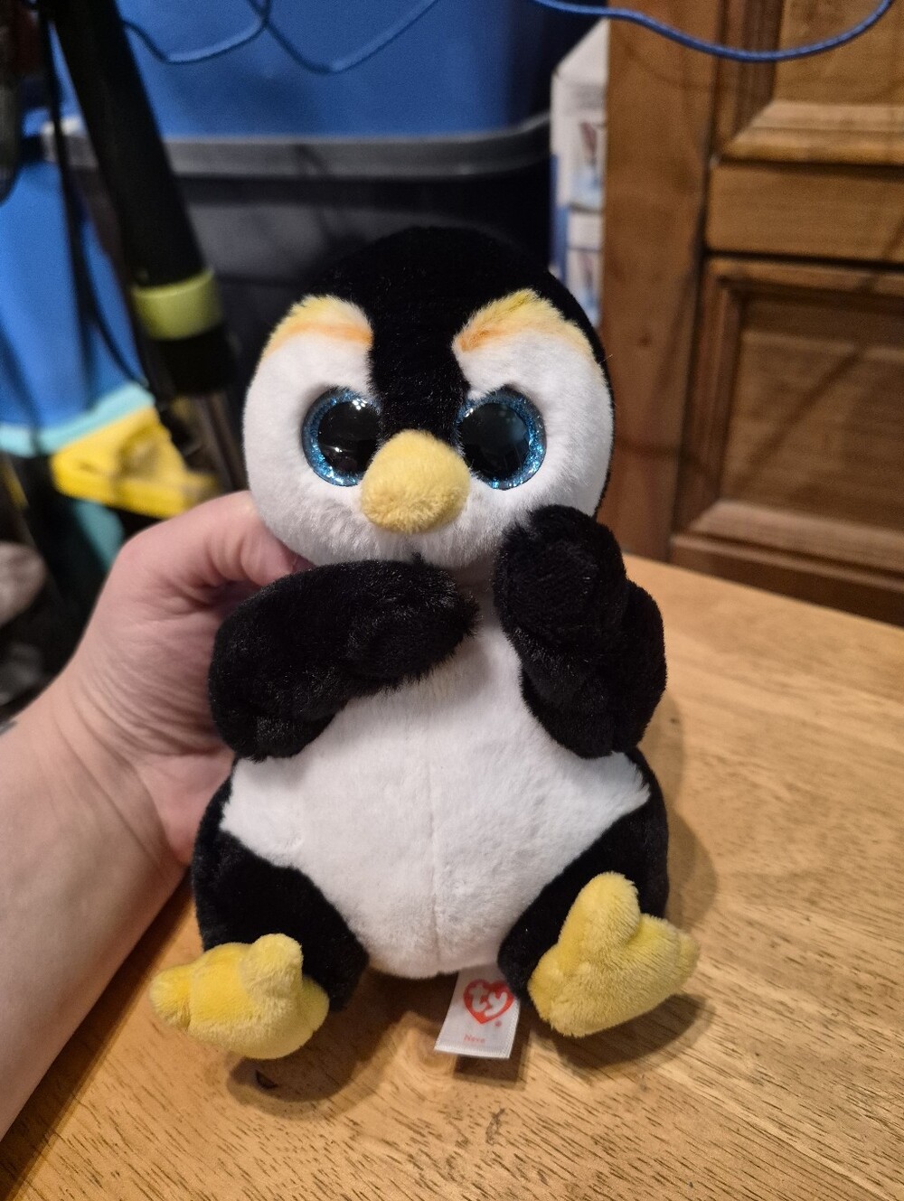 Ty Beanie Baby Bellies - NEVE Penguin 6 Inch